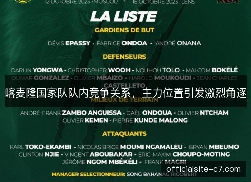 喀麦隆国家队队内竞争关系，主力位置引发激烈角逐